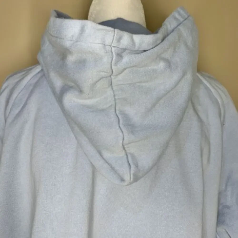 Sezane Hoodie Pullover Sweatshirt Sweat Pacey Sky Blue Women’s Size Extra Small - Picture 7 of 10